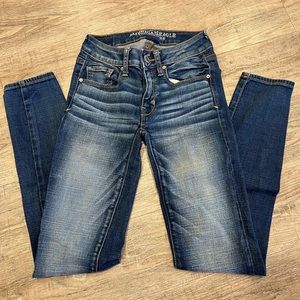 American Eagle Skinny Jeans Size 00R